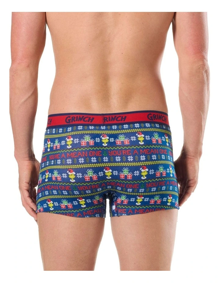 Mean One Cotton Stretch Trunk in Blue image 2