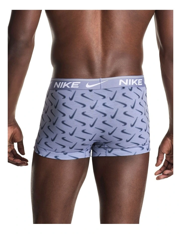 Micro Ultra Comfort Trunks 3 Pack in Multi image 3