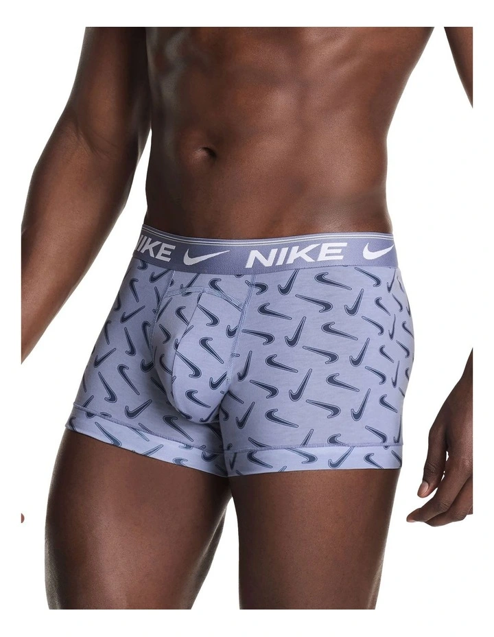 Micro Ultra Comfort Trunks 3 Pack in Multi image 4