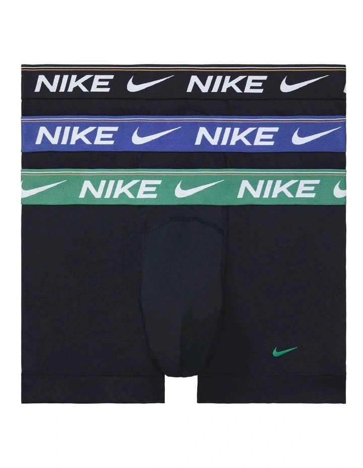 Micro Ultra Comfort Trunks 3 Pack in Multi image 1