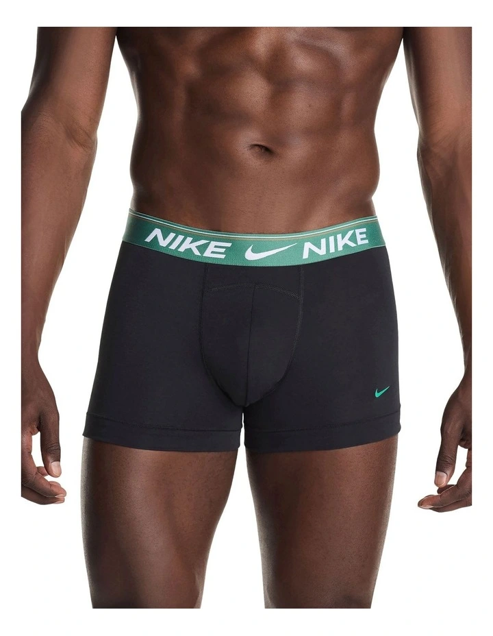Micro Ultra Comfort Trunks 3 Pack in Multi image 2