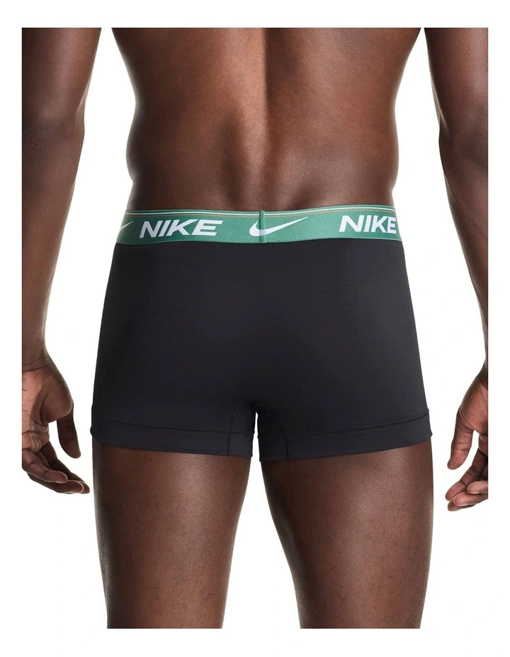 Micro Ultra Comfort Trunks 3 Pack in Multi image 3