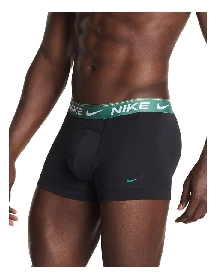 Micro Ultra Comfort Trunks 3 Pack in Multi image 4