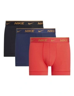 Everyday Stretch Trunks 3 Pack in Multi
