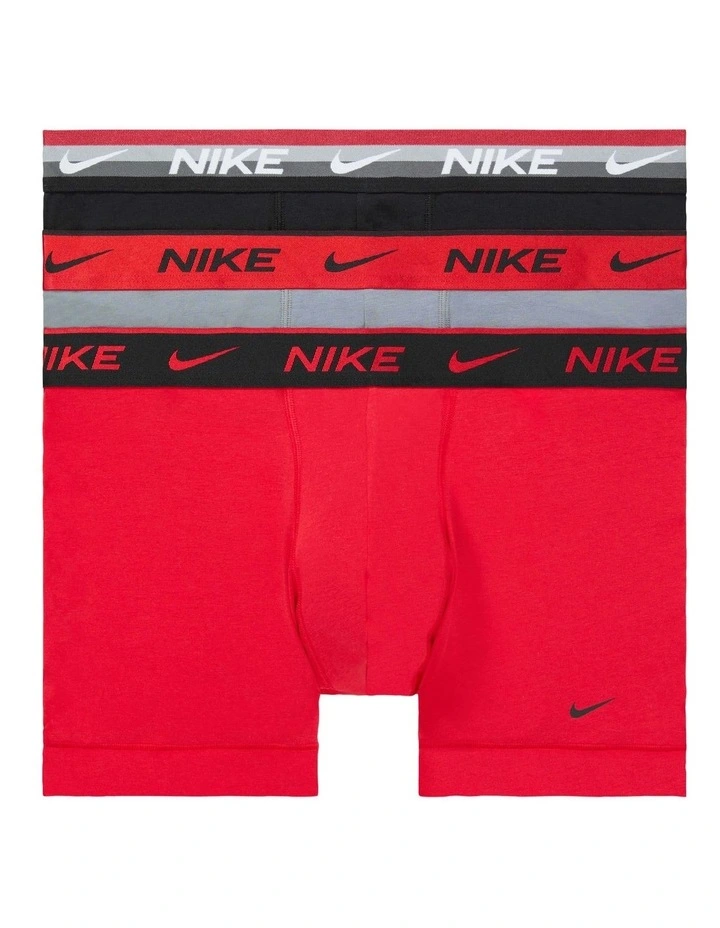 Everyday Stretch Trunks 3 Pack in Multi image 1