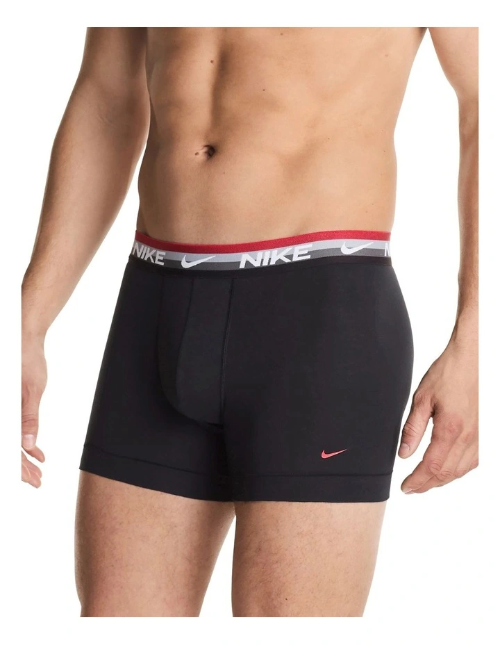 Everyday Stretch Trunks 3 Pack in Multi image 4