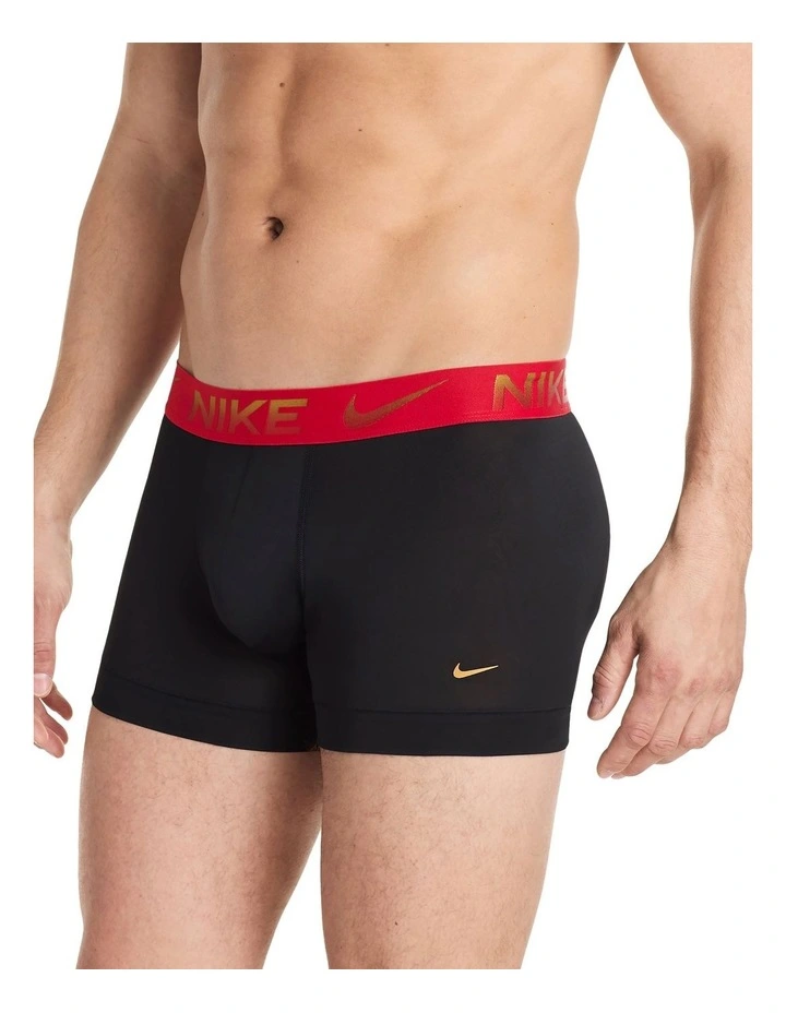 Essential Micro Trunks 3 Pack in Multi image 4