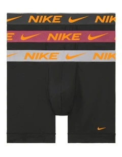 Everyday Micro Boxer Briefs 3 Pack in Black