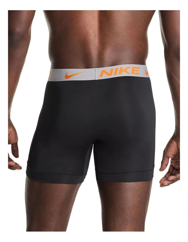 Everyday Micro Boxer Briefs 3 Pack in Black image 3