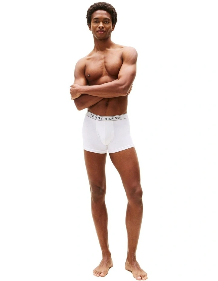 3-Pack Everyday Essentials Cotton Trunks in Assorted image 6