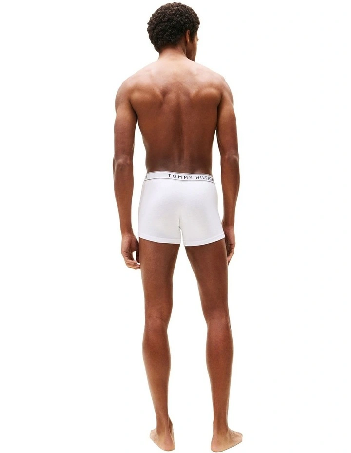 3-Pack Everyday Essentials Cotton Trunks in Assorted image 7