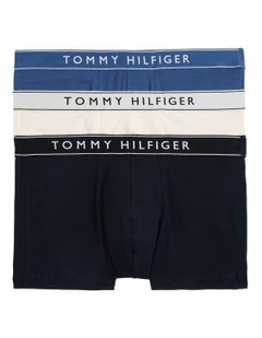 3-Pack Everyday Essentials Cotton Trunks in Assorted