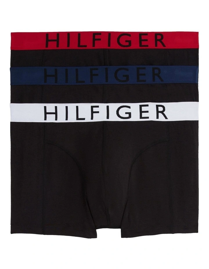 Organic Cotton Trunks 3 Pack in Multi image 1