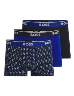 Power Design Trunks 3 Pack in Multi