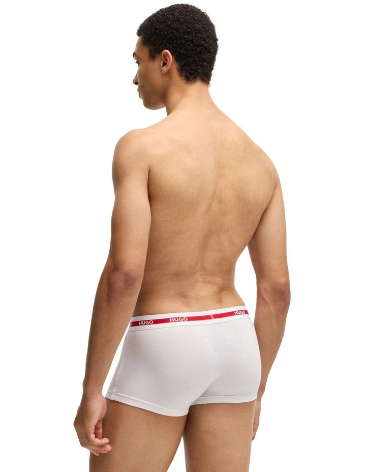 Triplet Planet Cotton Stretch Trunks 3 Pack in Multi image 3