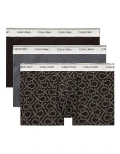 Balance Cotton Stretch Trunks 3 Pack in Multi