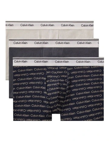 Balance Cotton Stretch Trunks 3 Pack in Multi