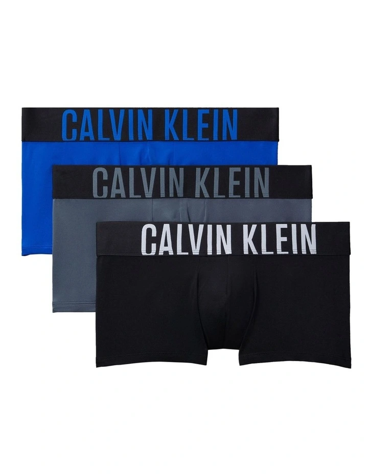 Intense Power Micro Trunks 3 Pack in Multi image 1