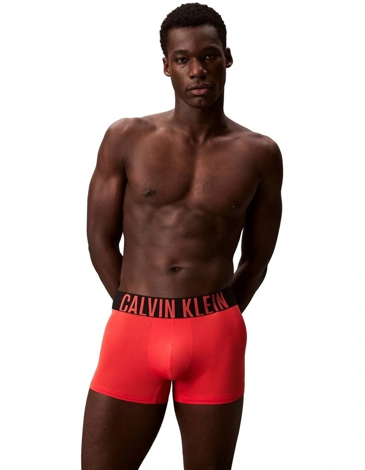 Intense Power Micro Trunks Pack Of 3 in Multi image 2