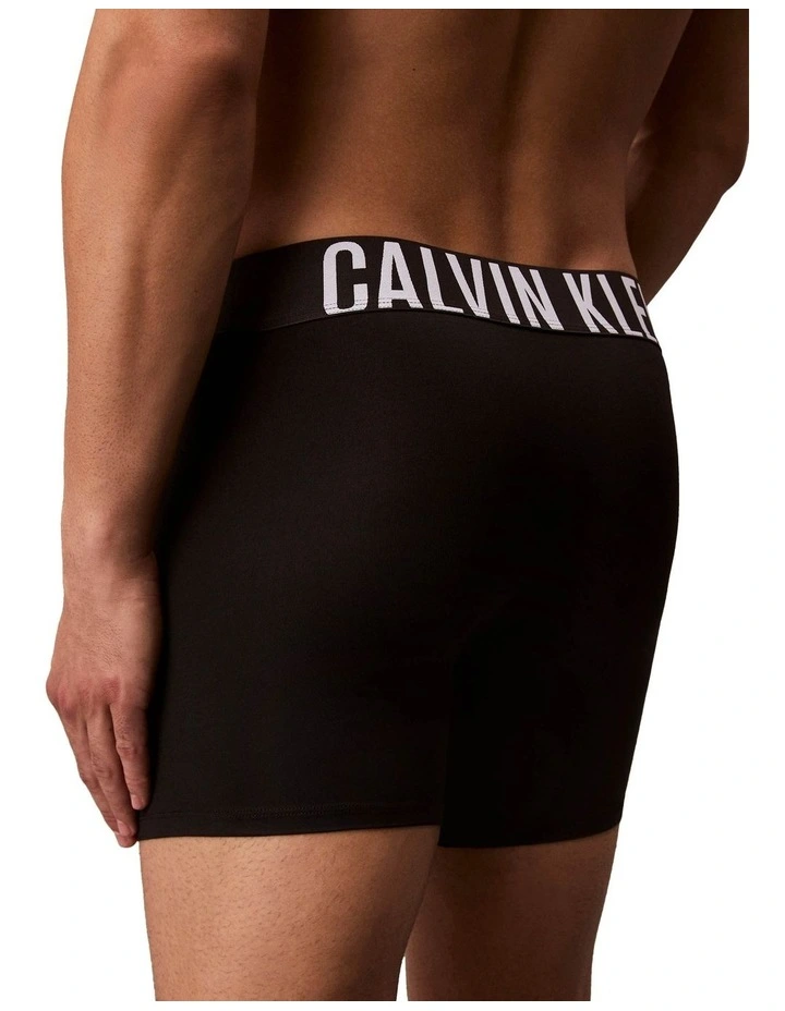 Intense Power Micro Boxer Briefs Pack Of 3 in Black image 6