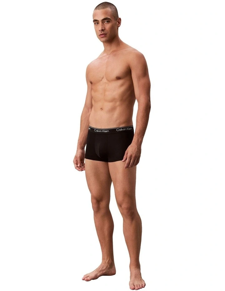 Micro Stretch Low Rise Trunks Pack Of 5 in Multi image 2