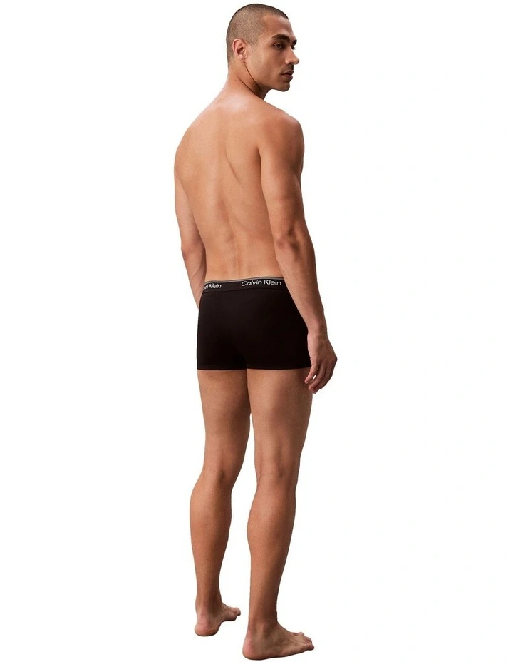 Micro Stretch Low Rise Trunks Pack Of 5 in Multi image 3