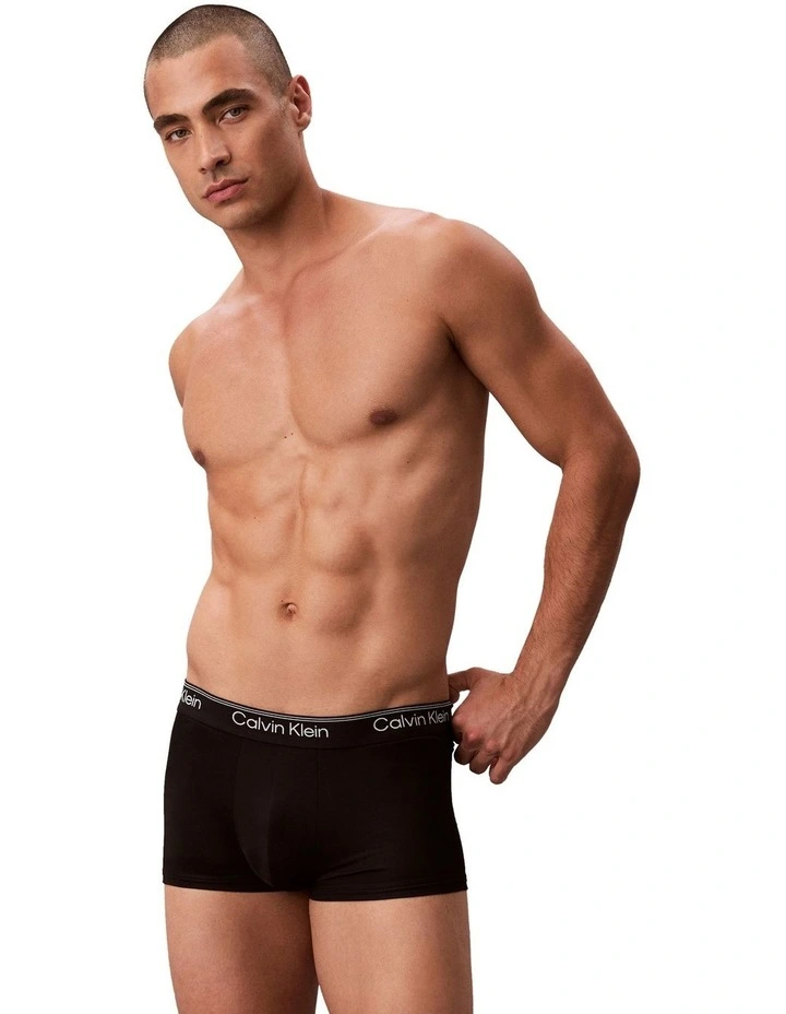Micro Stretch Low Rise Trunks Pack Of 5 in Multi image 4