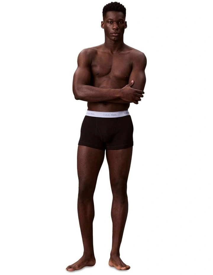 Cotton Trunks 5 Pack in Multi image 4