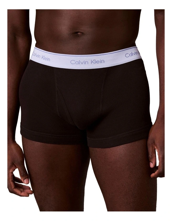 Cotton Trunks 5 Pack in Multi image 6