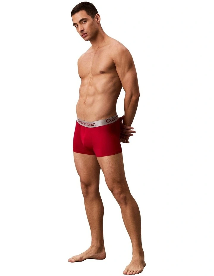 Brushed Microfibre Trunk 3 Pack in Multi image 2