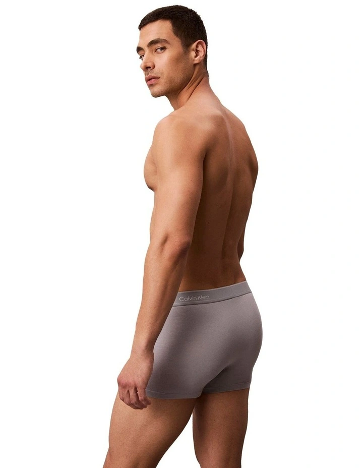 Icon Cotton Stretch Relaxed Trunk 3 Pack in Multi image 5