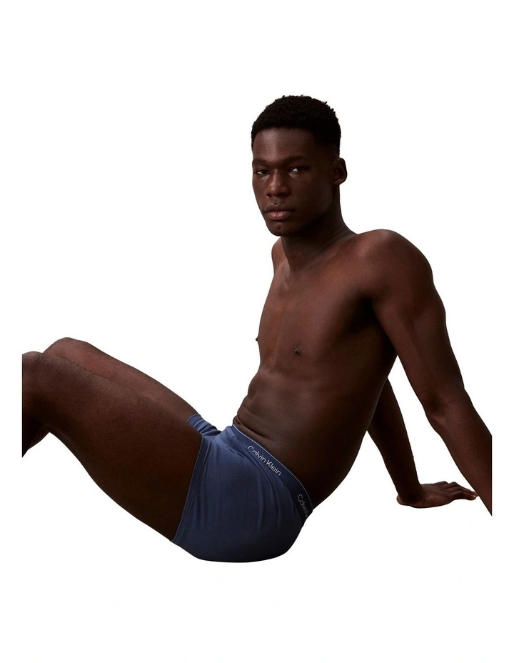 Icon Cotton Stretch Relaxed Trunk 3 Pack in Multi image 5