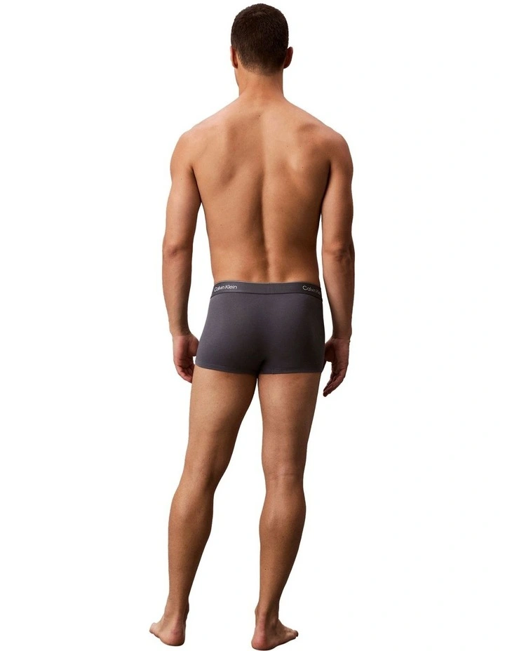 Icon Cotton Stretch Low Rise Trunk 5 Pack in Multi image 3