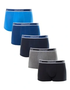 Winter Wave Trunks 5 Pack in Multi