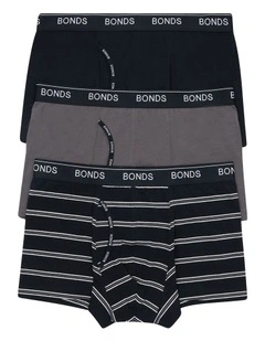 Guyfront Trunk 3 Pack in Stripe Zgw