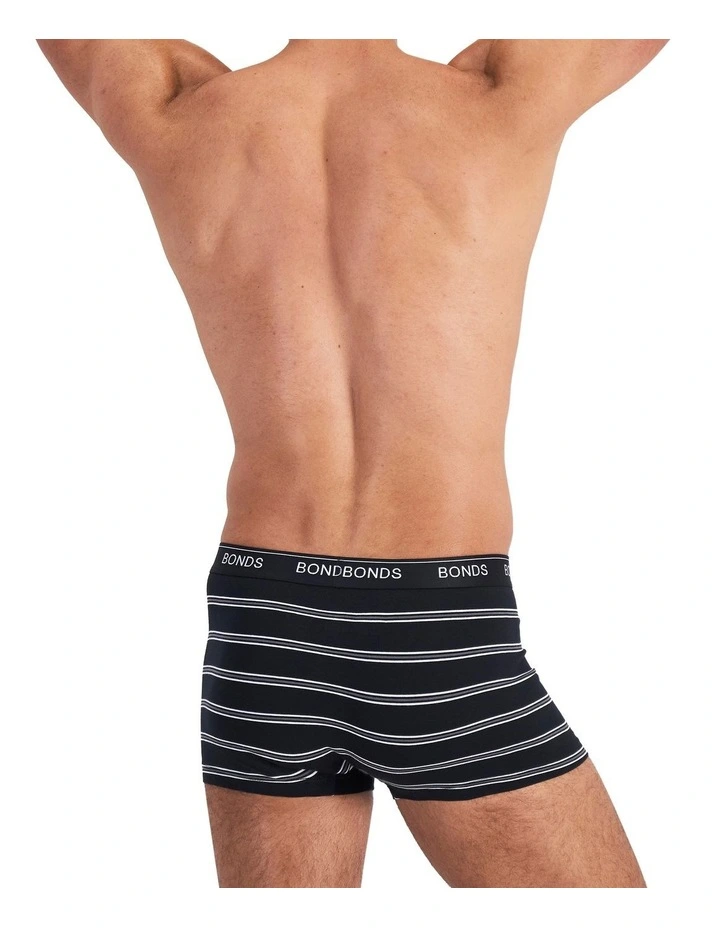 Guyfront Trunk 3 Pack in Stripe Zgw image 3