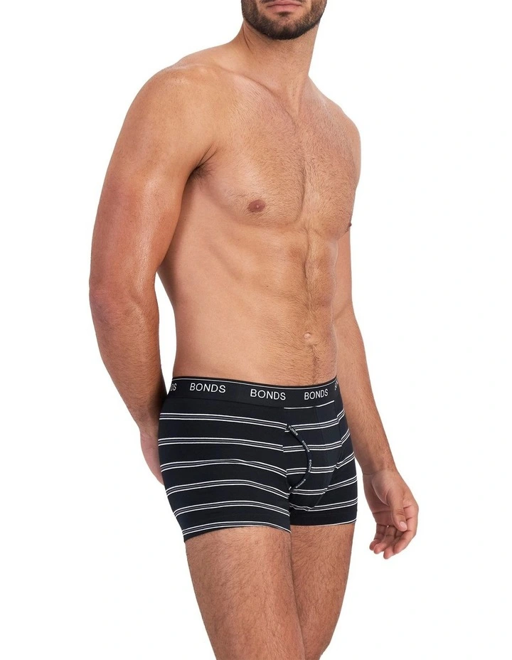 Guyfront Trunk 3 Pack in Stripe Zgw image 4