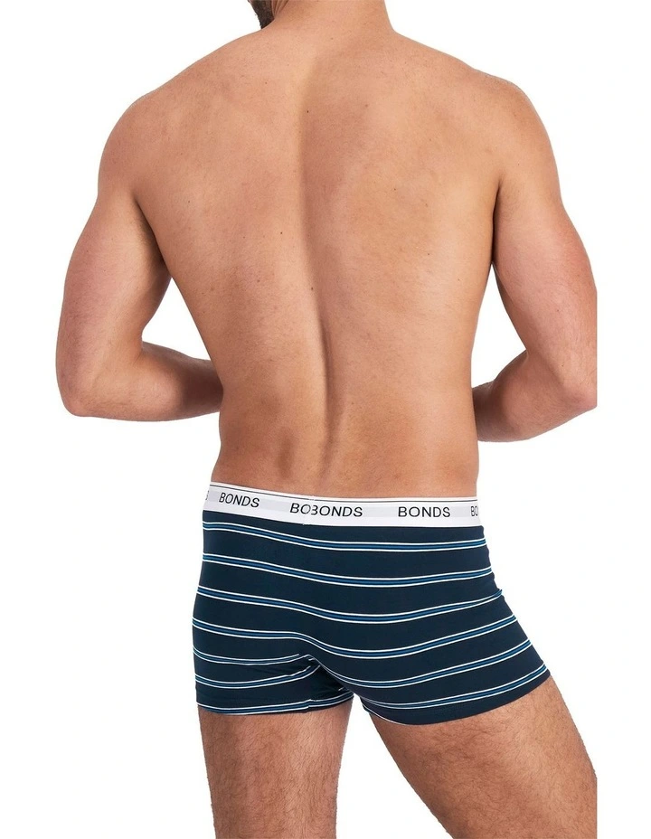 Guyfront Trunk 3 Pack in Stripe Zha image 3