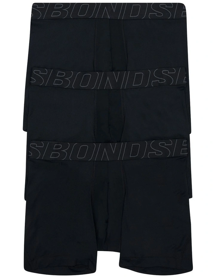 Sweat Off Trunk 3 Pack in Black image 1