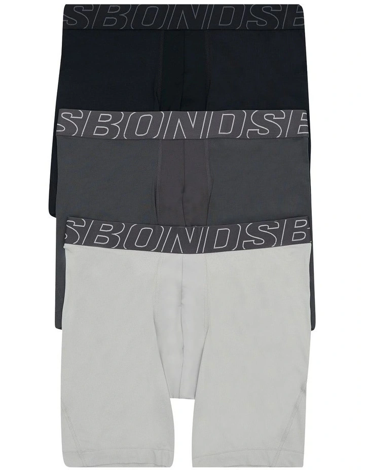 Sweat Off Trunk 3 Pack in Multi image 1