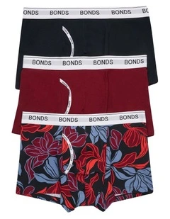 Guyfront Trunk 3 Pack in Print Zgk