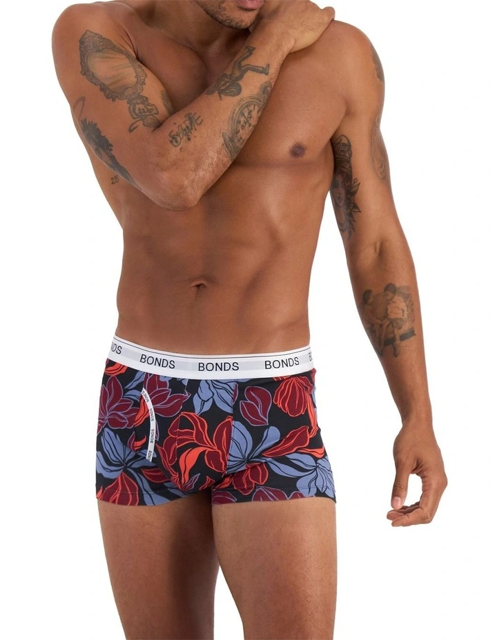 Guyfront Trunk 3 Pack in Print Zgk image 5