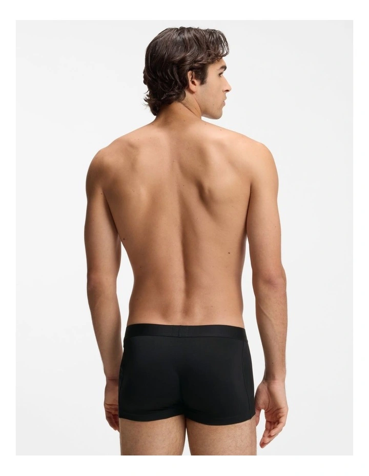 3 Pack Boss One Trunks in Black image 3