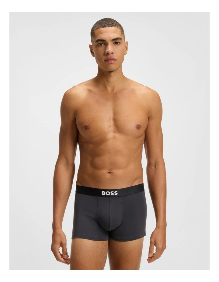 3 Pack Boss One Trunks in Blue image 2