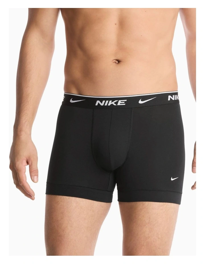Everyday Stretch Trunks 3 Pack in Black image 2