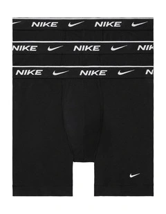 Everyday Stretch Boxer Brief 3 Pack in Black