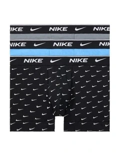 Everyday Stretch Trunks 3 Pack in Multi