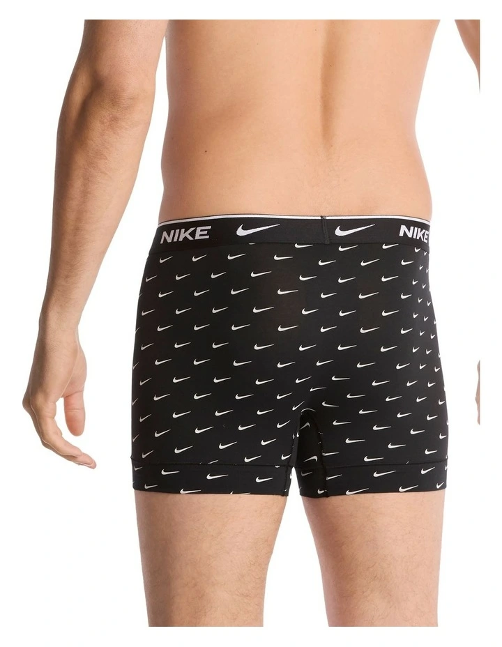 Everyday Stretch Trunks 3 Pack in Multi image 3