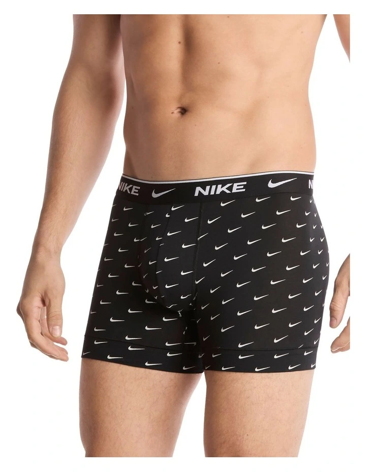 Everyday Stretch Trunks 3 Pack in Multi image 4