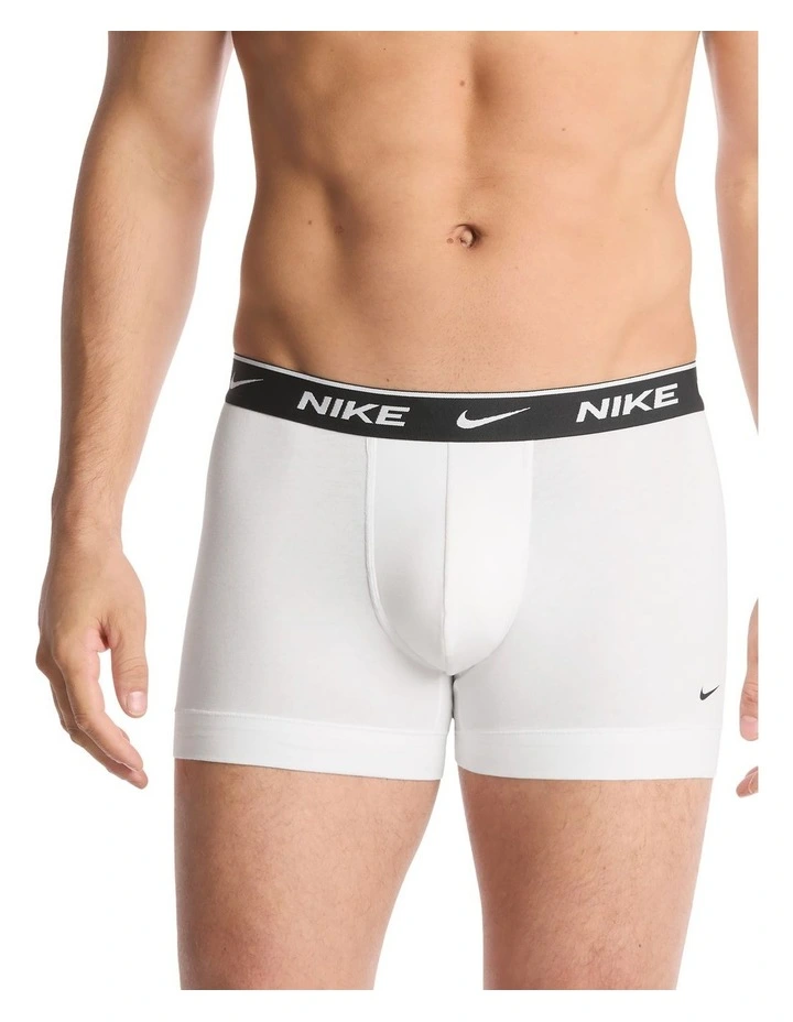 Everyday Cotton Stretch Trunks 5 Pack in Multi image 2